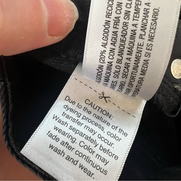 NWT Universal Thread Black Mid Rise Super Wide Leg Jeans Size 17 (XXL) Grunge - Picture 9 of 14